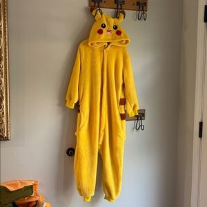 Pikachu onesie kigurumi costume youth